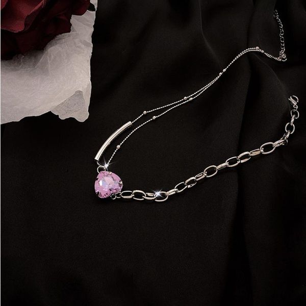 chains the baroque irregular hip joining together necklace metal sell like cakes geometric hiphop pendant, Silver
chains the baroque irregular hip joining together necklace metal sell like cakes geometric hiphop pendant, Silver