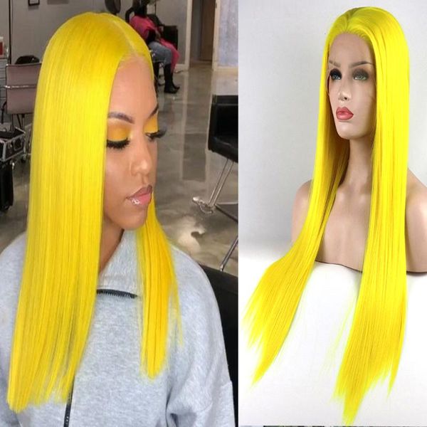 synthetic wigs transparent yellow hair with natural hairline soft long straight affordable glueless lace front for women, Black
synthetic wigs transparent yellow hair with natural hairline soft long straight affordable glueless lace front for women, Black