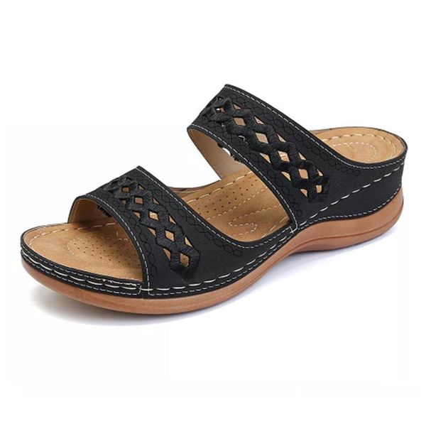 dress shoes women sandals fashion wedges for slippers summer with heels flip flops beach casual, Black
dress shoes women sandals fashion wedges for slippers summer with heels flip flops beach casual, Black