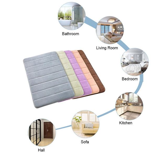 bathroom rug home bath mat non-slip soft coral fleece washable kitchen toilet floor decor 40x60cm mats
bathroom rug home bath mat non-slip soft coral fleece washable kitchen toilet floor decor 40x60cm mats