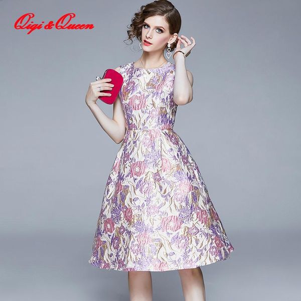 casual dresses qiqi&queen autumn french style retro sleeveless jacquard dress womens o-neck knee-length work vintage vestidos, Black;gray
casual dresses qiqi&queen autumn french style retro sleeveless jacquard dress womens o-neck knee-length work vintage vestidos, Black;gray