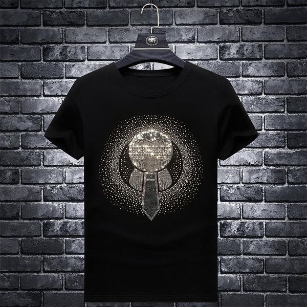 men's t-shirts rhinestones 2021 character t shirts men fashion streetwear o neck slim short sleeve tshirts man camiseta de hombre plus, White;black
men's t-shirts rhinestones 2021 character t shirts men fashion streetwear o neck slim short sleeve tshirts man camiseta de hombre plus, White;black