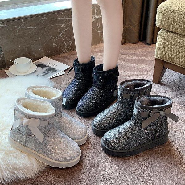 boots 2021long plush warm woman snow women silver glitter soft sole slip on winter shoes waterproof platform ankle, Black
boots 2021long plush warm woman snow women silver glitter soft sole slip on winter shoes waterproof platform ankle, Black