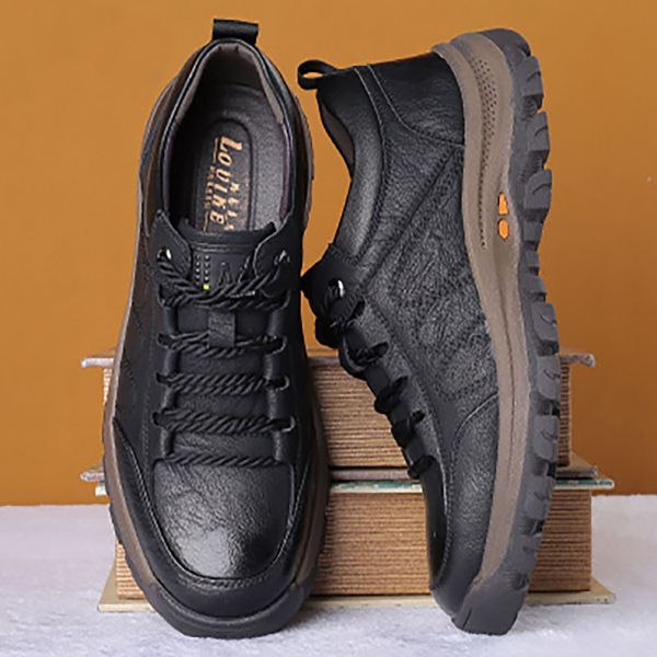 men casual shoes split leather thick buttom wear-resistant sneakers spring/autumn british style fashion mens sports shoes
men casual shoes split leather thick buttom wear-resistant sneakers spring/autumn british style fashion mens sports shoes