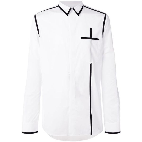s~5xl 2021 men fashion personality stitching simplicity slim hair stylist long sleeve shirt plus size clothing men's casual shirts, White;black
s~5xl 2021 men fashion personality stitching simplicity slim hair stylist long sleeve shirt plus size clothing men's casual shirts, White;black