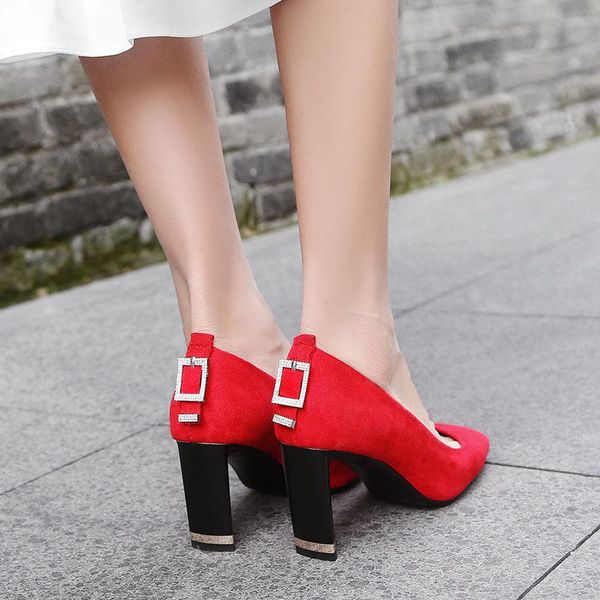 dress shoes ods female pumps women fashion office work wedding square toe ladies high heel woman autumn plus size 32-42, Black
dress shoes ods female pumps women fashion office work wedding square toe ladies high heel woman autumn plus size 32-42, Black
