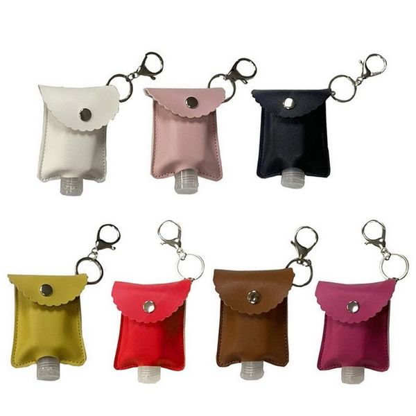 storage bottles & jars 1set 30ml refillable travel hand sanitizer cosmetic container with keychain holder bottle cover
storage bottles & jars 1set 30ml refillable travel hand sanitizer cosmetic container with keychain holder bottle cover