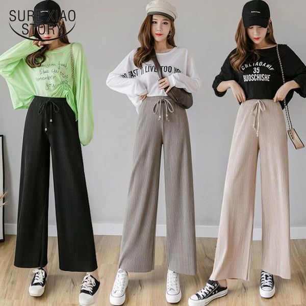 women's pants & capris women knitting high waist wide leg drawstring 2021 loose straight casual autumn and winter female 7488 50, Black;white
women's pants & capris women knitting high waist wide leg drawstring 2021 loose straight casual autumn and winter female 7488 50, Black;white