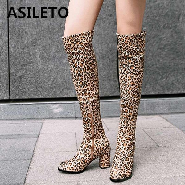 boots asileto faux suede women long boot over the knee thigh high leopard pointed toe chunky heels zipper size 43 winter, Black
boots asileto faux suede women long boot over the knee thigh high leopard pointed toe chunky heels zipper size 43 winter, Black