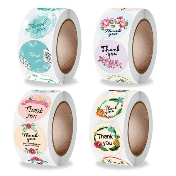 500pcs round labels flower thank you packaging stickers for candy gift box bag 57bb wrap
500pcs round labels flower thank you packaging stickers for candy gift box bag 57bb wrap