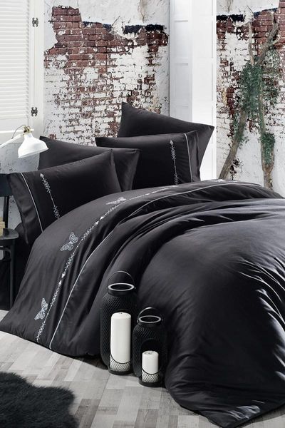 bedding sets embroidered cotton satin double duvet cover set bedroom sleep kit 
bedding sets embroidered cotton satin double duvet cover set bedroom sleep kit