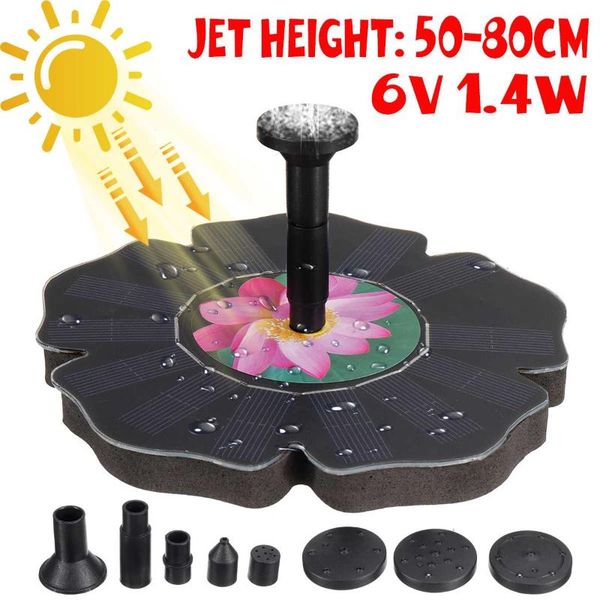 floating solar fountain panel powered water pump pond bird bath garden patio decor lawn decoration with nozzles decorations
floating solar fountain panel powered water pump pond bird bath garden patio decor lawn decoration with nozzles decorations
