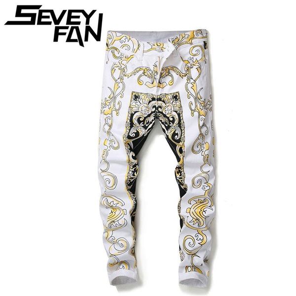 men's jeans seveyfan printed fashion personality pencil trousers digital trendy brand denim pants for male, Blue
men's jeans seveyfan printed fashion personality pencil trousers digital trendy brand denim pants for male, Blue