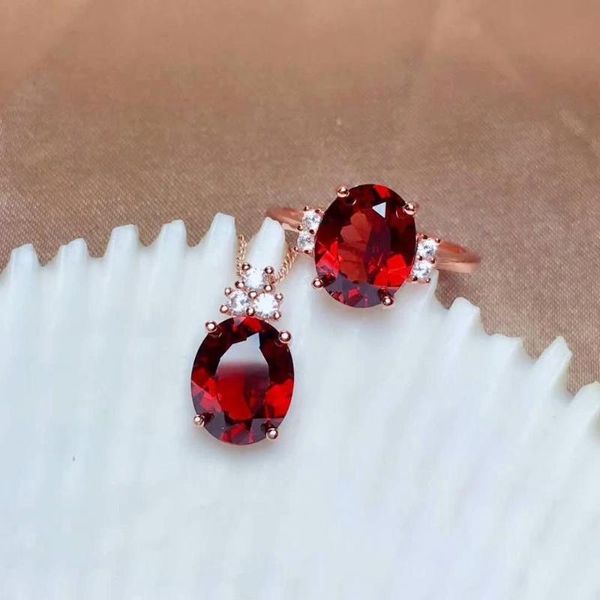 sterling silver real natural garnet jewelry sets rings pendants send necklace fine women wholesale 8*10mm mtz0810431ags bracelet, earrings &, Black
sterling silver real natural garnet jewelry sets rings pendants send necklace fine women wholesale 8*10mm mtz0810431ags bracelet, earrings &, Black