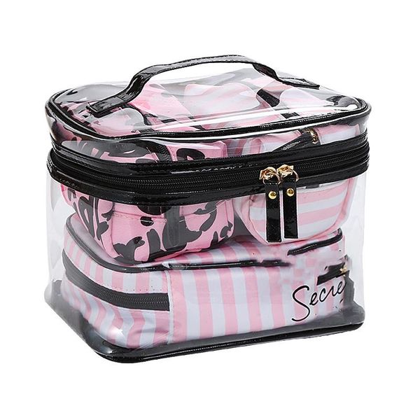 cosmetic bags & cases pvc transparent bag organizer travel toiletry set pink beauty case makeup cas waterproof bage
cosmetic bags & cases pvc transparent bag organizer travel toiletry set pink beauty case makeup cas waterproof bage