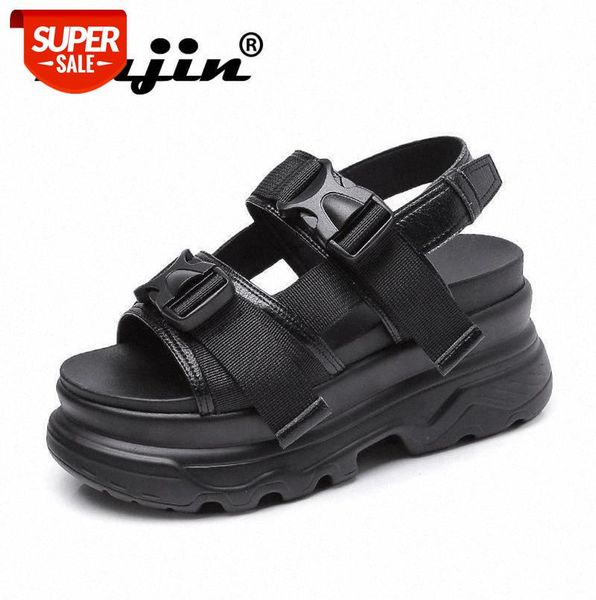 fujin 2021 muffin sandals female dropshipping summer new retro chic casual wild out thick sole sports women shoes #v99u, Black
fujin 2021 muffin sandals female dropshipping summer new retro chic casual wild out thick sole sports women shoes #v99u, Black