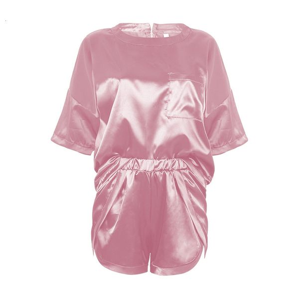 women's sleepwear home service suit pajamas women's spring and summer european american style solid round neck short sleeved e1bt, Black;red
women's sleepwear home service suit pajamas women's spring and summer european american style solid round neck short sleeved e1bt, Black;red