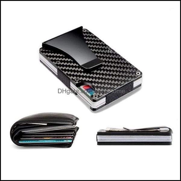 event festive home & gardenmetal wallet party favor rfid mtifunctional mens card holder carbon fiber portable money clip creative gift suppl
event festive home & gardenmetal wallet party favor rfid mtifunctional mens card holder carbon fiber portable money clip creative gift suppl