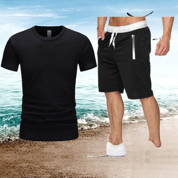 men's tracksuits 2021 high-end t-shirt suit sports pullover summer fashion + pants zipper casual, Gray
men's tracksuits 2021 high-end t-shirt suit sports pullover summer fashion + pants zipper casual, Gray