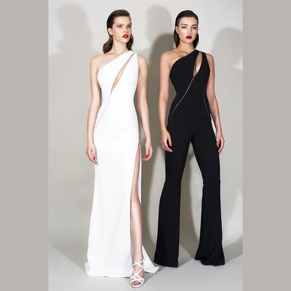 women's jumpsuits & rompers spring fashion one shoulder black bandage jumpsuit 2021 bodycon knitted slim celebrity, Black;white
women's jumpsuits & rompers spring fashion one shoulder black bandage jumpsuit 2021 bodycon knitted slim celebrity, Black;white