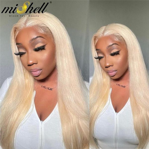 mishell 613 13x4 lace front human hair wigs 30 inch frontal pre plucked glueless transparent honey blonde straight wig, Black;brown
mishell 613 13x4 lace front human hair wigs 30 inch frontal pre plucked glueless transparent honey blonde straight wig, Black;brown