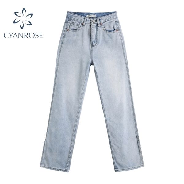 long jeans&denim pants wash hem split rok high wasit loose casual streetwear trousers harajuku fashion leisure y2k clothes 210515, Blue
long jeans&denim pants wash hem split rok high wasit loose casual streetwear trousers harajuku fashion leisure y2k clothes 210515, Blue