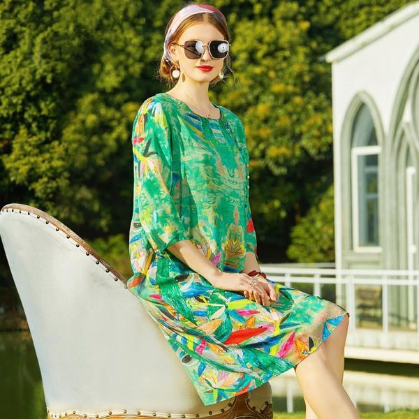 casual dresses zuoman summer vintage print mulberry silk midi dress women 2021 boho chiffon 4xl plus size elegant bodycon party vestidos, Black;gray
casual dresses zuoman summer vintage print mulberry silk midi dress women 2021 boho chiffon 4xl plus size elegant bodycon party vestidos, Black;gray