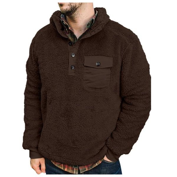 men's hoodies & sweatshirts winter fleece pullover sweatshirt jacket button collar warm streetwear sweater oversized male coat pullover, Black
men's hoodies & sweatshirts winter fleece pullover sweatshirt jacket button collar warm streetwear sweater oversized male coat pullover, Black