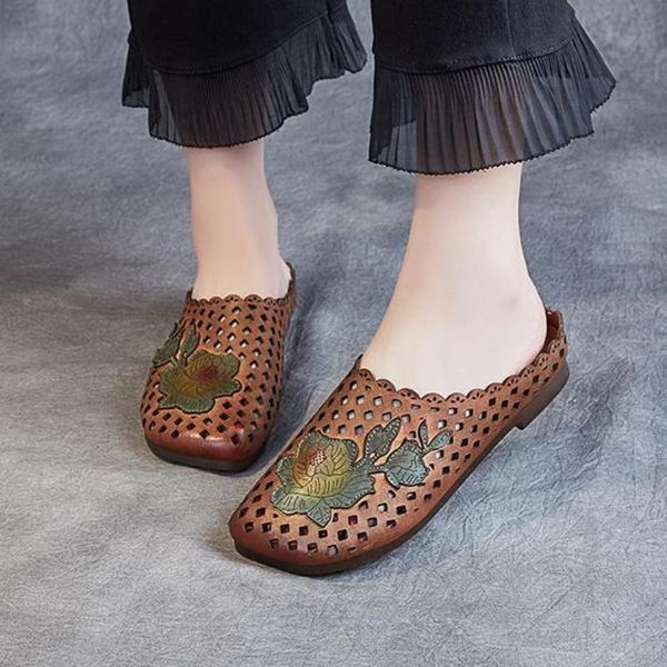 slippers yourseason 2021 female genuine leather flat with slides outside wear women sewing flower summer shoes, Black
slippers yourseason 2021 female genuine leather flat with slides outside wear women sewing flower summer shoes, Black