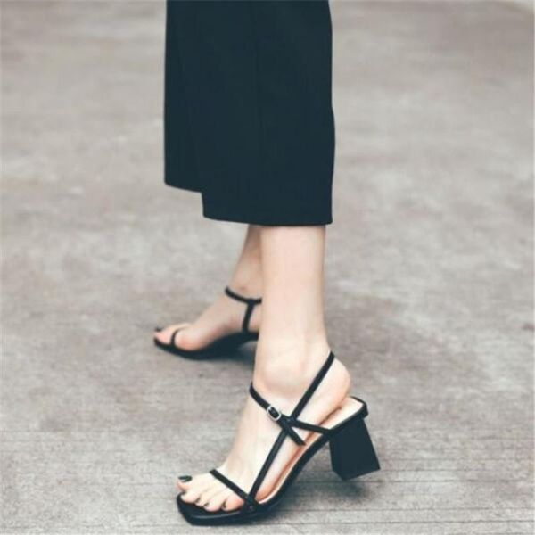 roman sandals women's summer fairy style with shoes wild thick heel casual high women sandalias mujer, Black
roman sandals women's summer fairy style with shoes wild thick heel casual high women sandalias mujer, Black