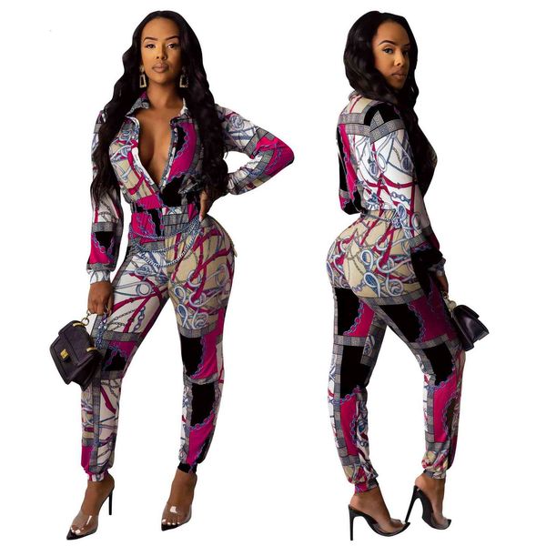 fashion digital printing jumpsuits women deep v neck buttons long sleeves elegant lady rompers pants full length 3 colors in stock, Black;white 
fashion digital printing jumpsuits women deep v neck buttons long sleeves elegant lady rompers pants full length 3 colors in stock, Black;white