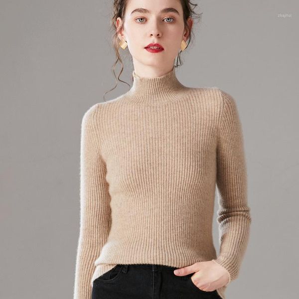 women's sweaters sparsil women winter 100% cashmere sweater half turtleneck knitted tight pullovers knitwear slim soft warm wool jumper, White;black
women's sweaters sparsil women winter 100% cashmere sweater half turtleneck knitted tight pullovers knitwear slim soft warm wool jumper, White;black