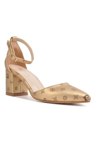 sandals gold-coffee thick heels shoes, Black
sandals gold-coffee thick heels shoes, Black