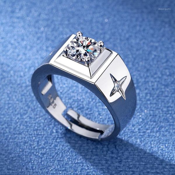 wedding rings white zircon full crystal for men hip hop engagement ring jewelry ceremony adjustable opening1, Slivery;golden
wedding rings white zircon full crystal for men hip hop engagement ring jewelry ceremony adjustable opening1, Slivery;golden