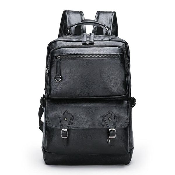 backpack lapwaterproof men's vintage pu leather casual large capacity bag men anti theft
backpack lapwaterproof men's vintage pu leather casual large capacity bag men anti theft