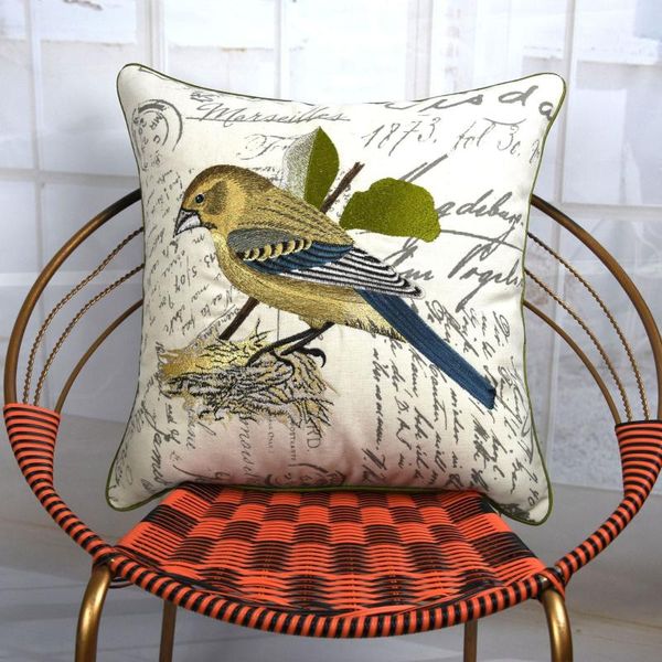 cushion/decorative pillow embroidery cotton square cushion cover flower bird linen gift car office manufacturers wholesale
cushion/decorative pillow embroidery cotton square cushion cover flower bird linen gift car office manufacturers wholesale