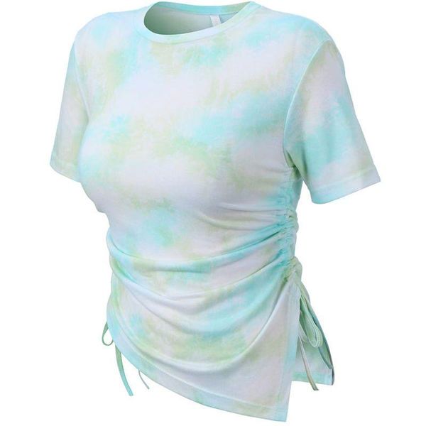 korean yoga blouse t-shirt women's fitness suit short-sleeved sports printing dyeing slim quick-drying adjustable outfit
korean yoga blouse t-shirt women's fitness suit short-sleeved sports printing dyeing slim quick-drying adjustable outfit