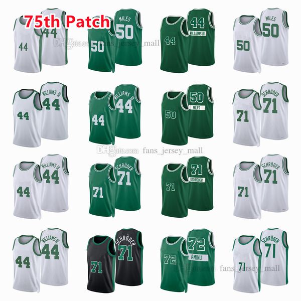 printed 75th patch city basketball jerseys dennis 71 schroder al-farouq 72 aminu robert 44 williams iii c.j. 50 miles jersey color white gre, Black;red
printed 75th patch city basketball jerseys dennis 71 schroder al-farouq 72 aminu robert 44 williams iii c.j. 50 miles jersey color white gre, Black;red