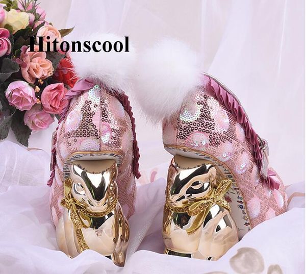 dress shoes women pink sequin wedge pumps gladiator heels wedding woman with fur ball fashion design party high stiletto, Black
dress shoes women pink sequin wedge pumps gladiator heels wedding woman with fur ball fashion design party high stiletto, Black