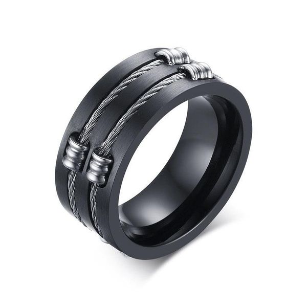 cluster rings usd 9-12 european and american original fashion brand jewelry 10mm stainless steel black wiya ring men's tail g0604, Golden;silver
cluster rings usd 9-12 european and american original fashion brand jewelry 10mm stainless steel black wiya ring men's tail g0604, Golden;silver