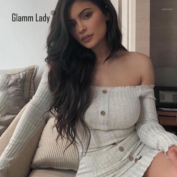 casual dresses glamm lady spring autumn knitting mini for women bodycon slash party dress fashion long sleeve club vestidos, Black;gray
casual dresses glamm lady spring autumn knitting mini for women bodycon slash party dress fashion long sleeve club vestidos, Black;gray