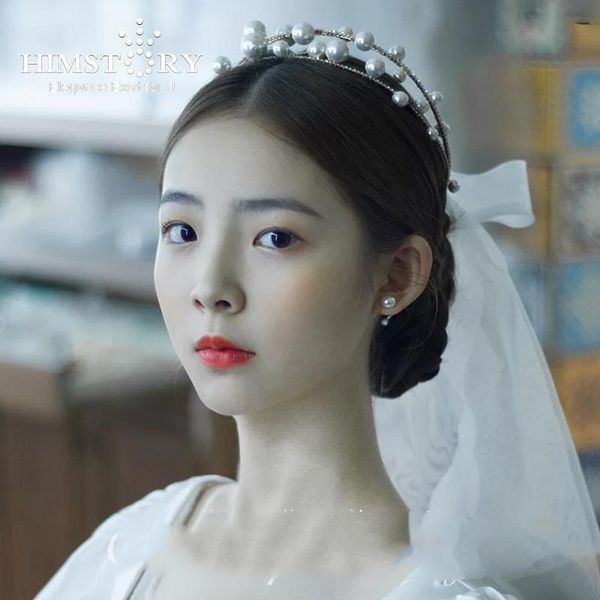 hair clips & barrettes himstory fashion pearl crown crystal tiara rhinestone headpiece for wedding accessories women ornament, Golden;silver
hair clips & barrettes himstory fashion pearl crown crystal tiara rhinestone headpiece for wedding accessories women ornament, Golden;silver