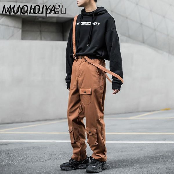 jogging clothing fashion men rompers streetwear joggers bib suspender jumpsuits 2021 casual stylish chic cargo playsuit hombre overalls, Black;red
jogging clothing fashion men rompers streetwear joggers bib suspender jumpsuits 2021 casual stylish chic cargo playsuit hombre overalls, Black;red