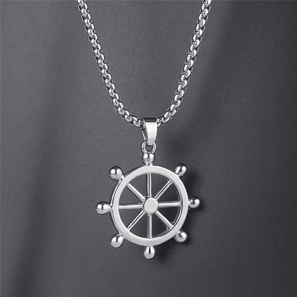 chains fashion necklace ships wheel helm rudder silver color pendants short long women men gift jewelry choker
chains fashion necklace ships wheel helm rudder silver color pendants short long women men gift jewelry choker