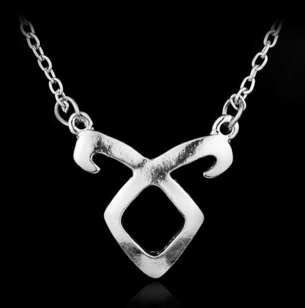 the city bones, power of angels, human instruments, clavicle necklace, Silver