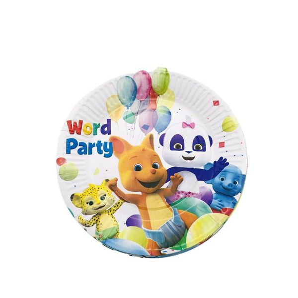 disposable dinnerware 10/pcs word party lovely plates supplies decoration birthday
disposable dinnerware 10/pcs word party lovely plates supplies decoration birthday