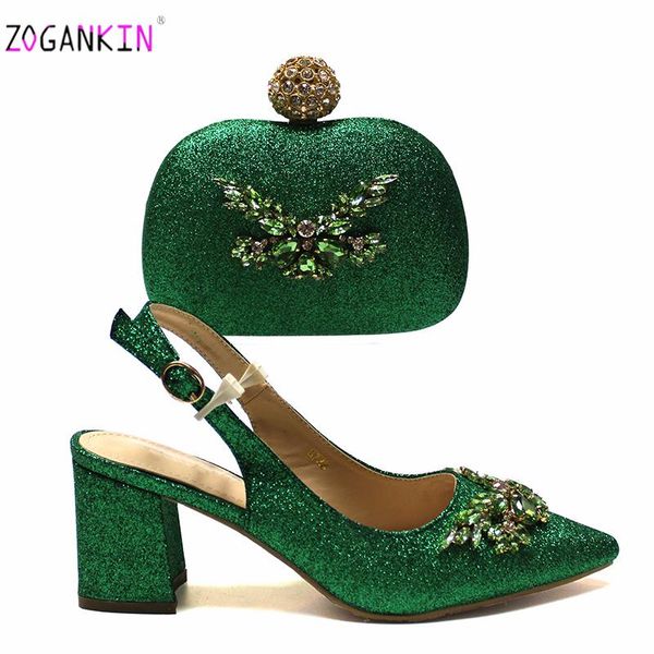 green design 2021 shoes matching hang bag set pointed toe sandals for garden party rome style sandal dress, Black
green design 2021 shoes matching hang bag set pointed toe sandals for garden party rome style sandal dress, Black