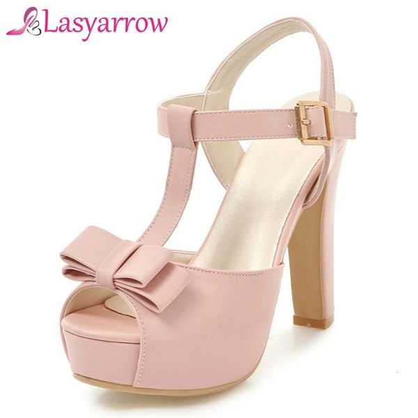 sandals lasyarrow plus size 31-43 summer peep toe ankle strap sweet bow tie thick high heel platform ladies women shoes rm324 8upy, Black
sandals lasyarrow plus size 31-43 summer peep toe ankle strap sweet bow tie thick high heel platform ladies women shoes rm324 8upy, Black