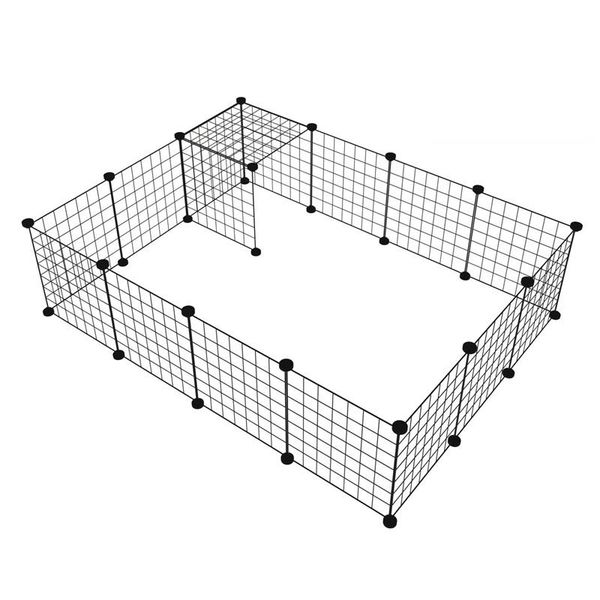 kennels & pens multifunctional pet fence strong load bearing metal cage for small/ medium dog cat pig diy easy install
kennels & pens multifunctional pet fence strong load bearing metal cage for small/ medium dog cat pig diy easy install