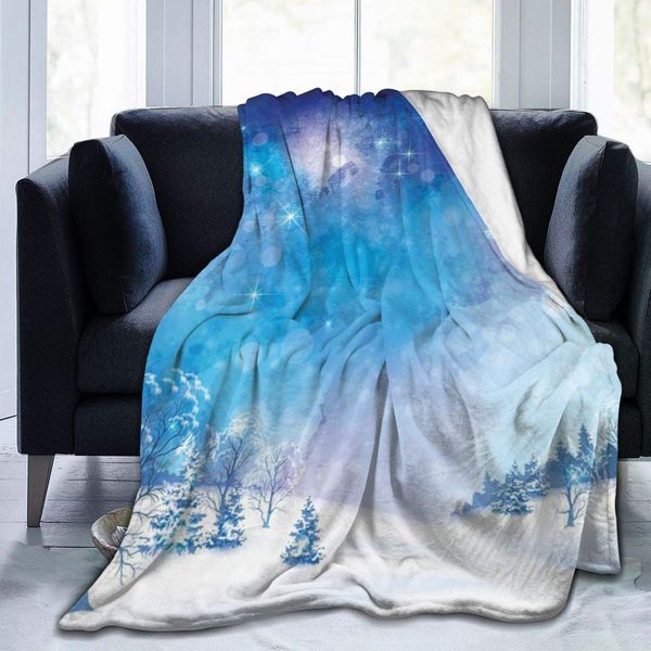 Blanket Flannel Fleece Blanket Christmas Themed Abstract Snow Winter Scenery Pine Trees Lightweight Super Soft Cozy Bed Blanket
Blanket Flannel Fleece Blanket Christmas Themed Abstract Snow Winter Scenery Pine Trees Lightweight Super Soft Cozy Bed Blanket